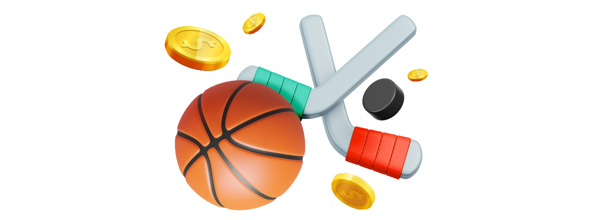 По фрибету на хоккей и баскетбол